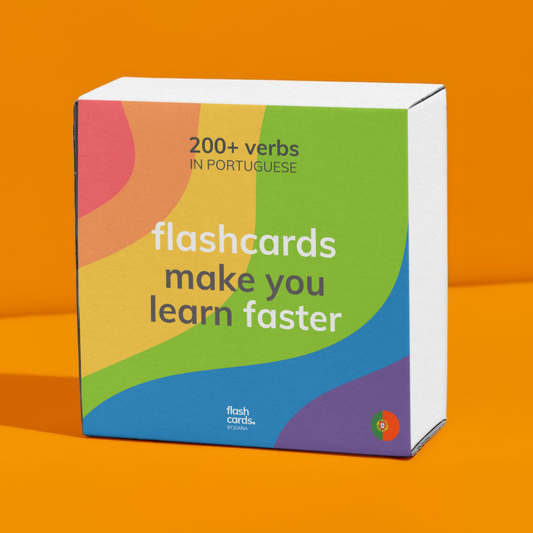 200 VERBS  Matching Flashcards – Physical Card Set